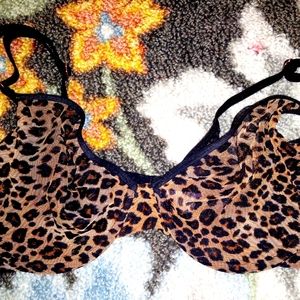 Secret Treasures* Unlined Leopard Print Bra